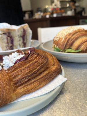 Fig & Feta Pastry   at Saint-Jean Deli in Amsterdam