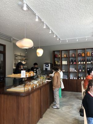 inside  at Saint-Jean Deli in Amsterdam