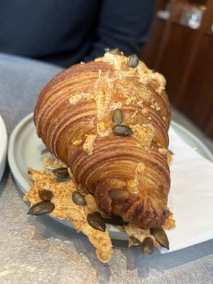 Spicy cheese croissant!  at Saint-Jean Deli in Amsterdam