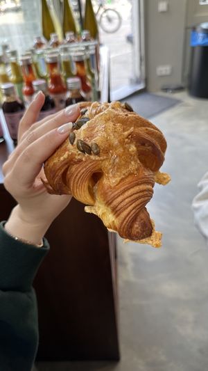 Cheesy Croissantt  at Saint-Jean Deli in Amsterdam