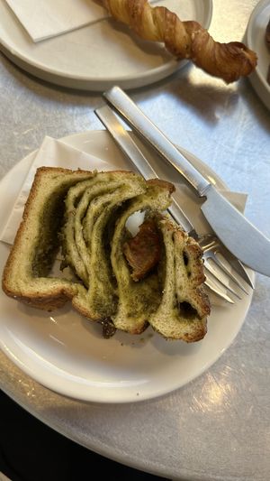Pesto Babka  at Saint-Jean Deli in Amsterdam