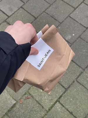 bags  at Saint-Jean Deli in Amsterdam