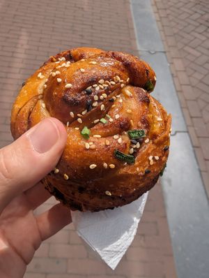 Hoisin bun at Saint-Jean Deli in Amsterdam
