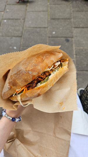 Gochujang sandwich at Saint-Jean Deli in Amsterdam