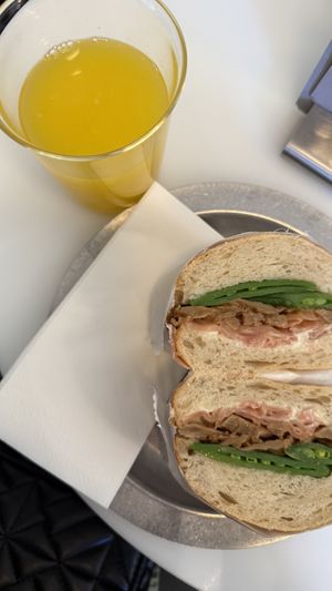 Vegan chicken teriyaki   at Saint-Jean Deli in Amsterdam