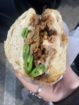 Chicken terreyaki at Saint-Jean Deli in Amsterdam