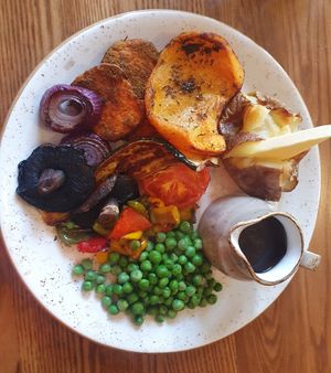 Vegetable Grill at De Trafford Arms Hotel in Alderley Edge