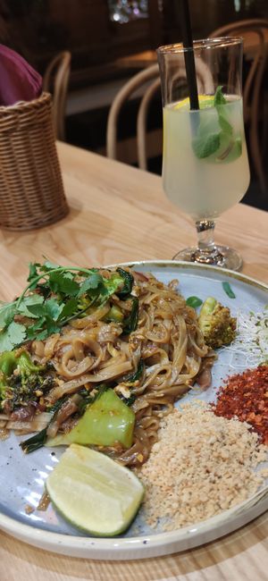 Pad thai at Asian Temple in Slupsk