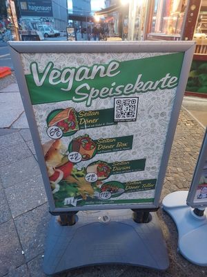 Menu at delikato in Berlin