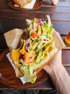 Vegan kebab at delikato in Berlin