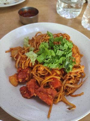 Mama mee goreng at Puspamalar Food Corner in Penang