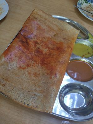 Thosai (massala) at Puspamalar Food Corner in Penang