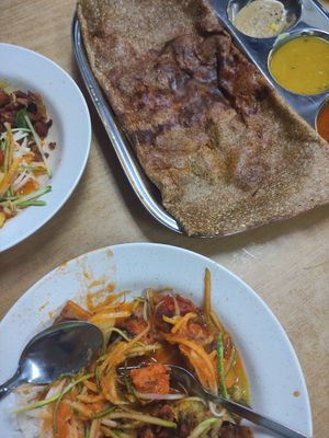 Thosai massala at Puspamalar Food Corner in Penang