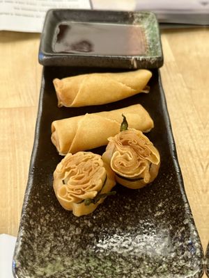 Snacks on the house at arrival   at NORI | Vegan Sushi - Wok in Rotterdam