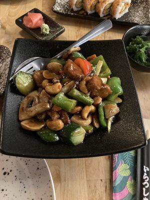 Kung Pao  at NORI | Vegan Sushi - Wok in Rotterdam