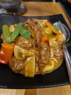 Lamb curry at NORI | Vegan Sushi - Wok in Rotterdam