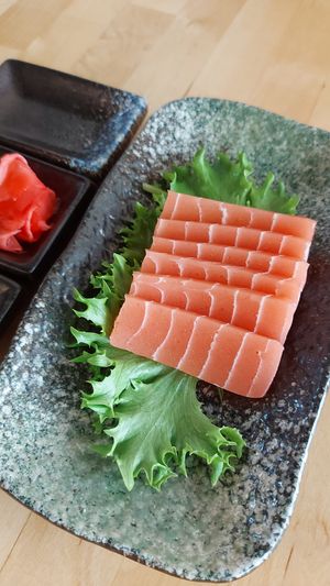 Tuba sashimi at NORI | Vegan Sushi - Wok in Rotterdam