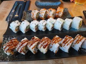 5-way Urumaki at NORI | Vegan Sushi - Wok in Rotterdam