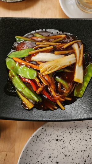 the peking duck at NORI | Vegan Sushi - Wok in Rotterdam