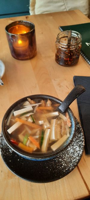 Soupe de tofu ✨️ at NORI | Vegan Sushi - Wok in Rotterdam