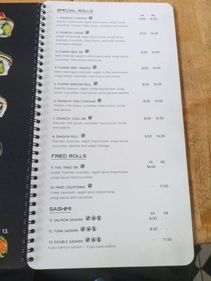  at NORI | Vegan Sushi - Wok in Rotterdam