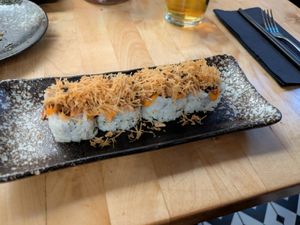Crunchy chikn roll at NORI | Vegan Sushi - Wok in Rotterdam