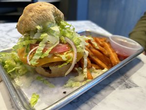 Chicken Biscuit   at Brick City Vegan in Montclair