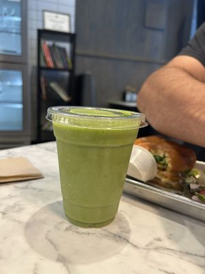 For ever young shake at Brick City Vegan in Montclair