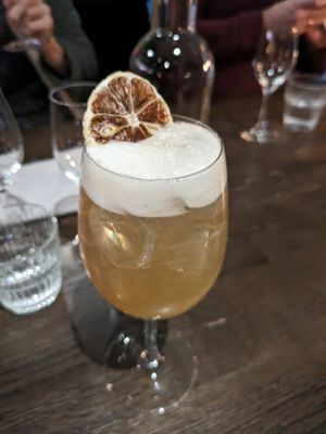 They checked that all cocktail ingredients were vegan :) at Sky Kitchen & View  in Rovaniemi