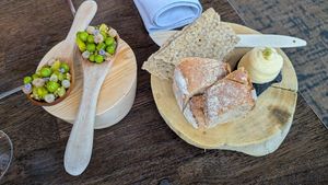 Amuse bouche at Sky Kitchen & View  in Rovaniemi