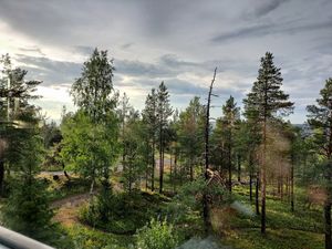 And the view at Sky Kitchen & View  in Rovaniemi