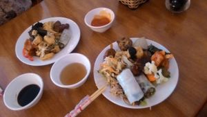 buffet at Tam Thanh - Duong Lang in Hanoi