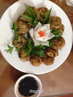 Tofu patties - YUM! at Tam Thanh - Duong Lang in Hanoi