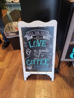 All you need is Love at The Beancounter Coffeehouse & Drinkery in Burlington