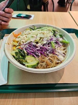  at Bibimpop  in Santiago