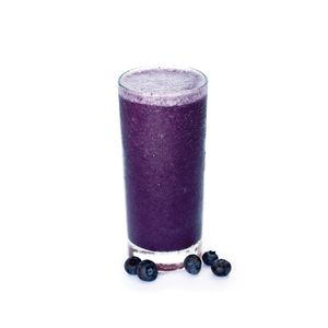 Purple Smoothie (blueberry, acai, banana, coconut milk) at SQUAREAT in Miami Beach