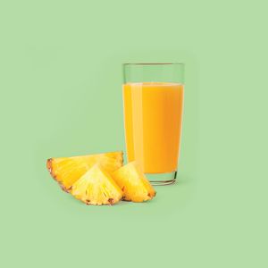 Pineapple juice at SQUAREAT in Miami Beach