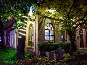 Outside of Buddha's Bit at Buddha's Bite in Beijing