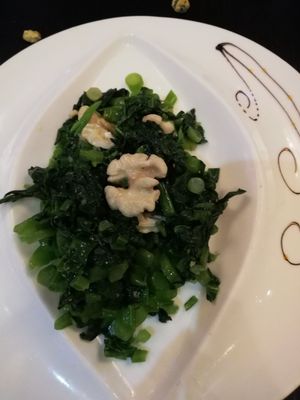 Greens at Buddha's Bite in Beijing