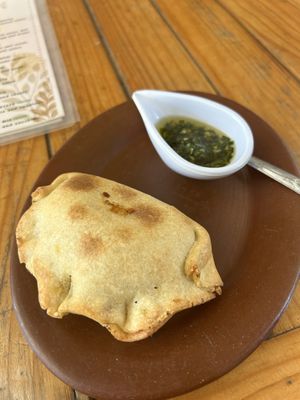 Vegan Sweet Potato Empanadaas  at Don Ramon in Brisas De Zicatela