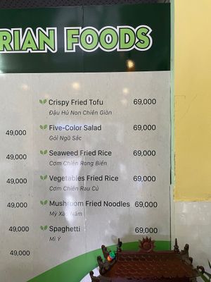  at Fami's Vegetarian Food in Hoi An