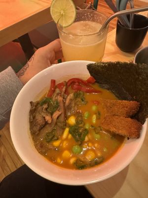   at Godzu Cocina Asiática in Mexico City