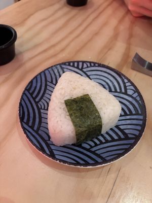 Natural Onigri  at Godzu Cocina Asiática in Mexico City