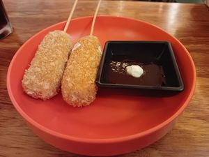 Kushi at Godzu Cocina Asiática in Mexico City