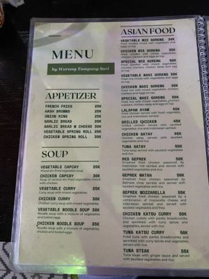   at Warung Tumpang Sari Lembongan in Penida Island