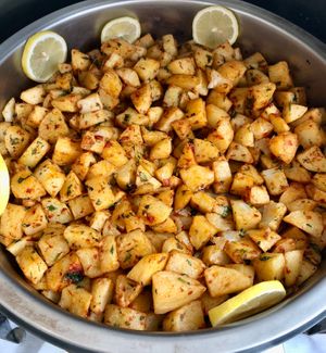 Spicy potatoes  at Kazan Gourmet in Abu Dhabi