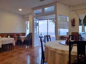 Seaview. There are two tables outside. at Internacional Chinese Restaurant in Altea