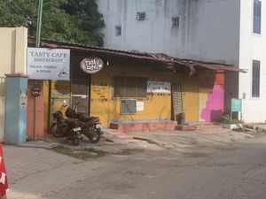 Outside   at Tasty Cafe in Tiruvannamalai
