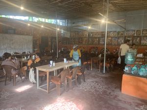 Inside  at Tasty Cafe in Tiruvannamalai