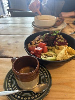   at Feast Cafe in Kirkcudbright